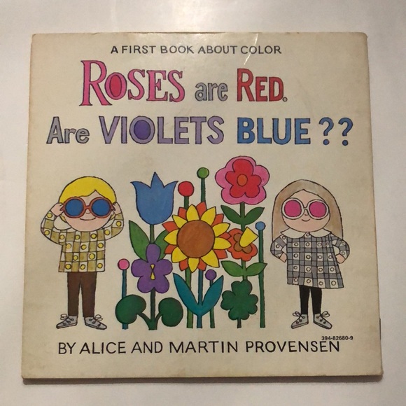 VTG Book Roses are Red, Are Violets Blue? - Picture 2 of 7